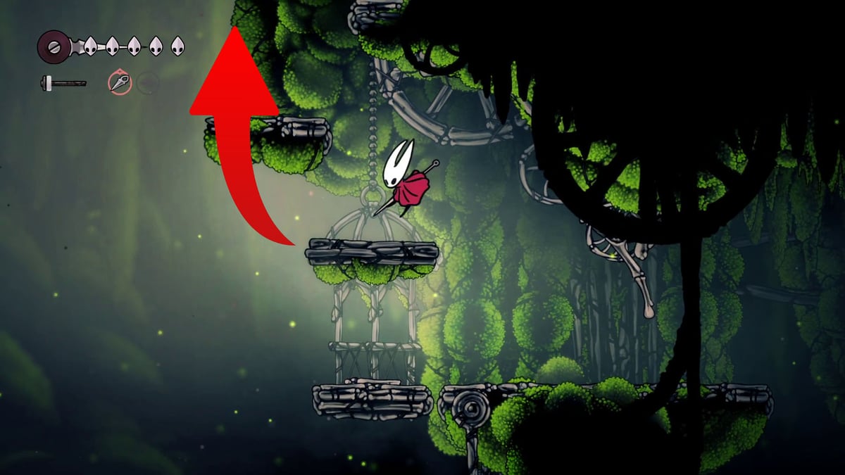 Hornet making her way to the Moss Druid