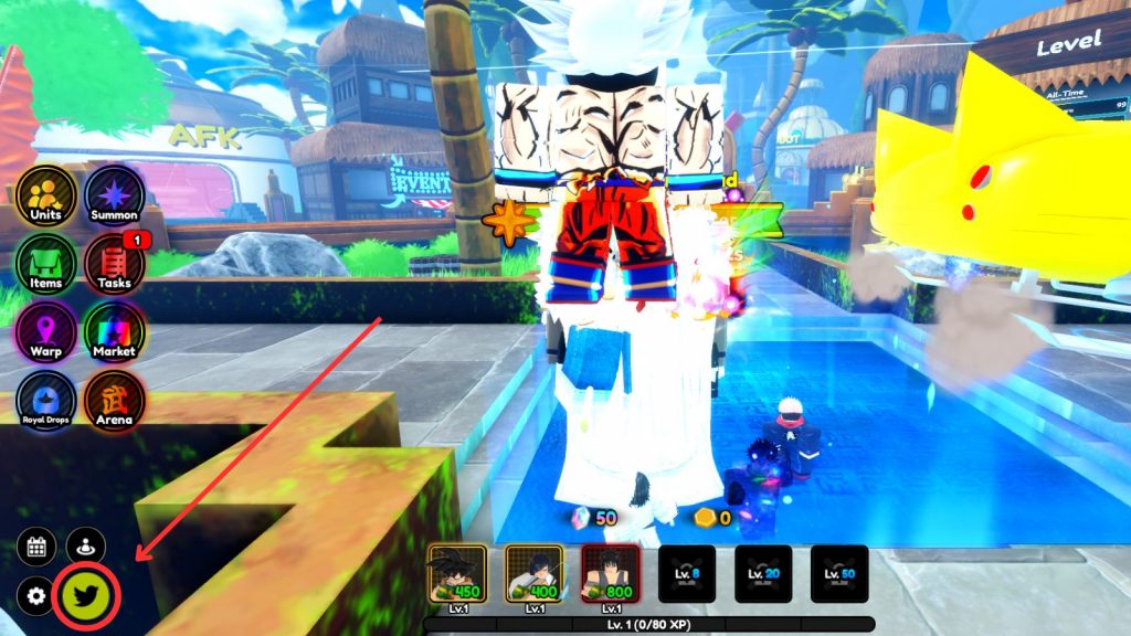How to redeem codes All Star Tower Defense