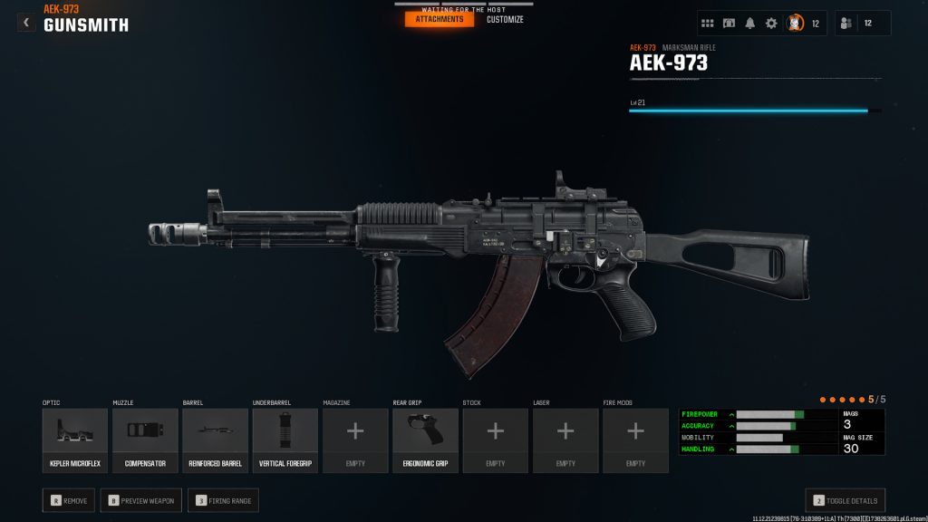 The best AEK-973 loadout in Call of Duty: Black Ops 6.