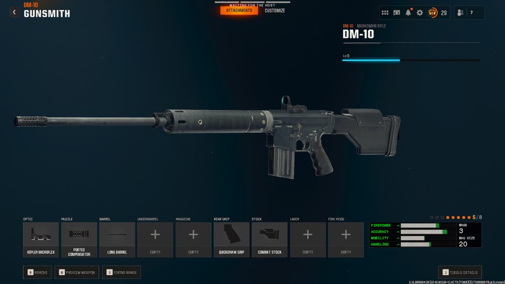 The best DM-10 loadout in Call of Duty: Black Ops 6.