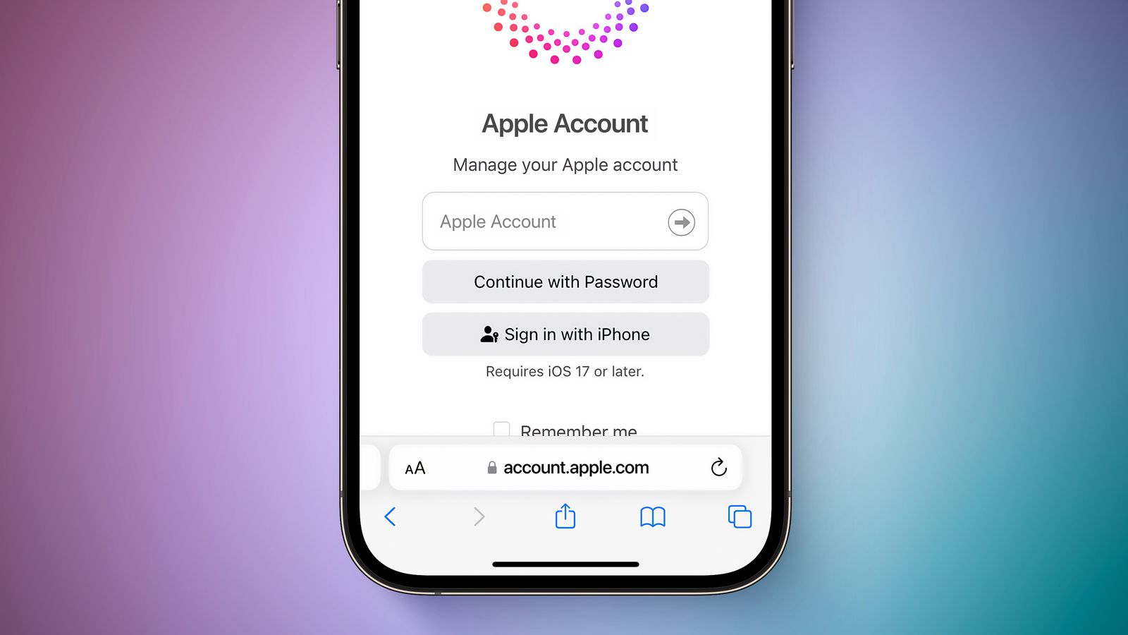 Apple ID' Expected to Change to 'Apple Account' Starting With iOS 18 -  MacRumors