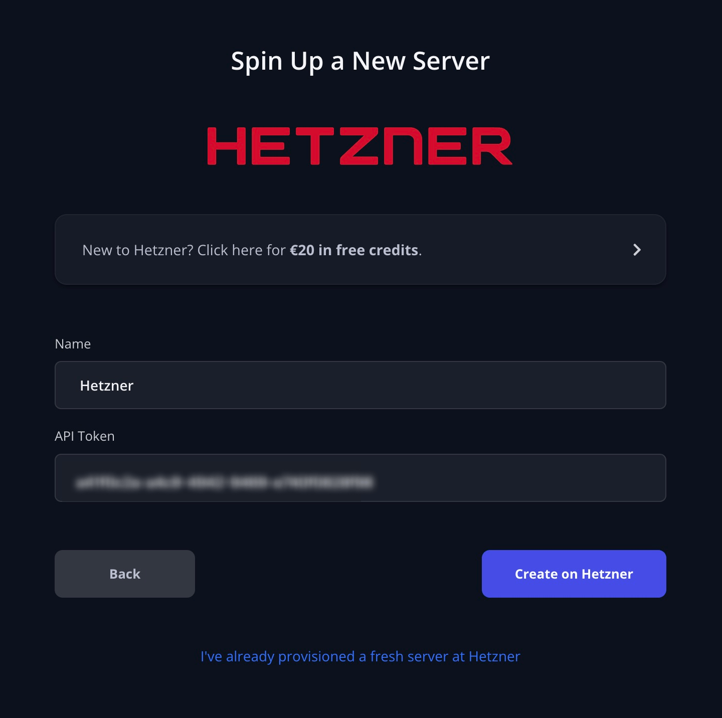 Your Own Hetzner Cloud Server - SpinupWP