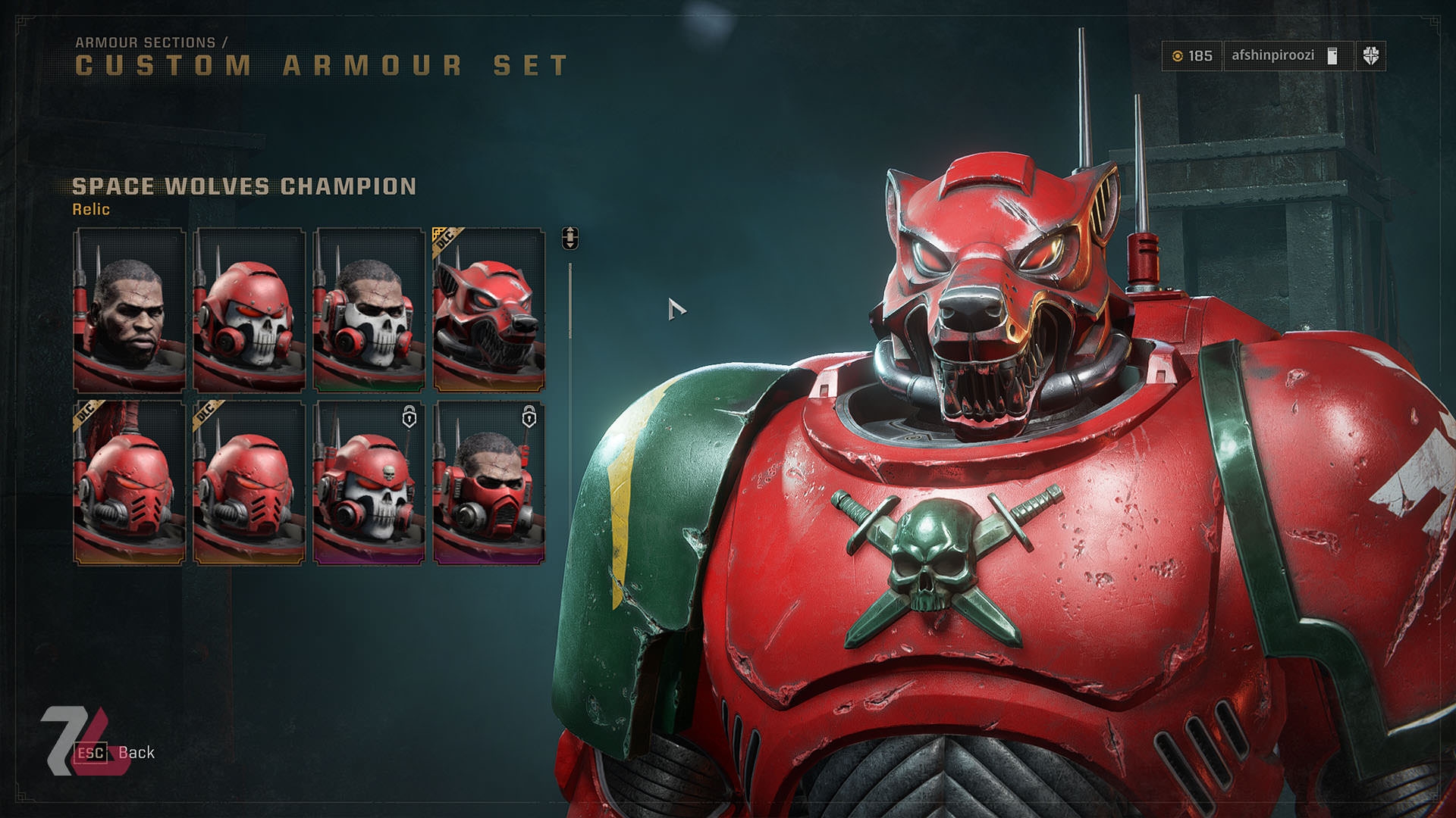 شخصی&zwnj;سازی زره در بازی Space Marine 2