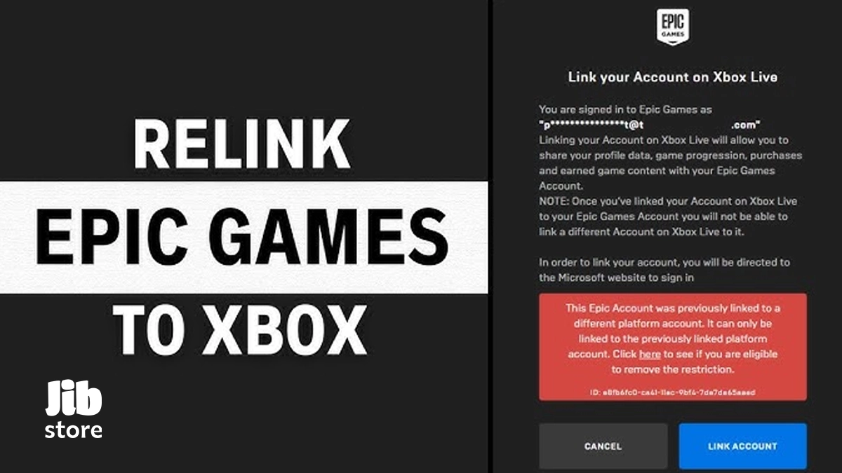 How To Relink Your Epic Games Account to Another Xbox Account (EASY!) - YouTube