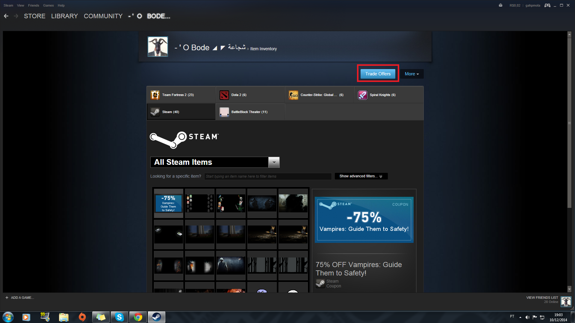 Steam Community :: Guide :: How to find your trade link !