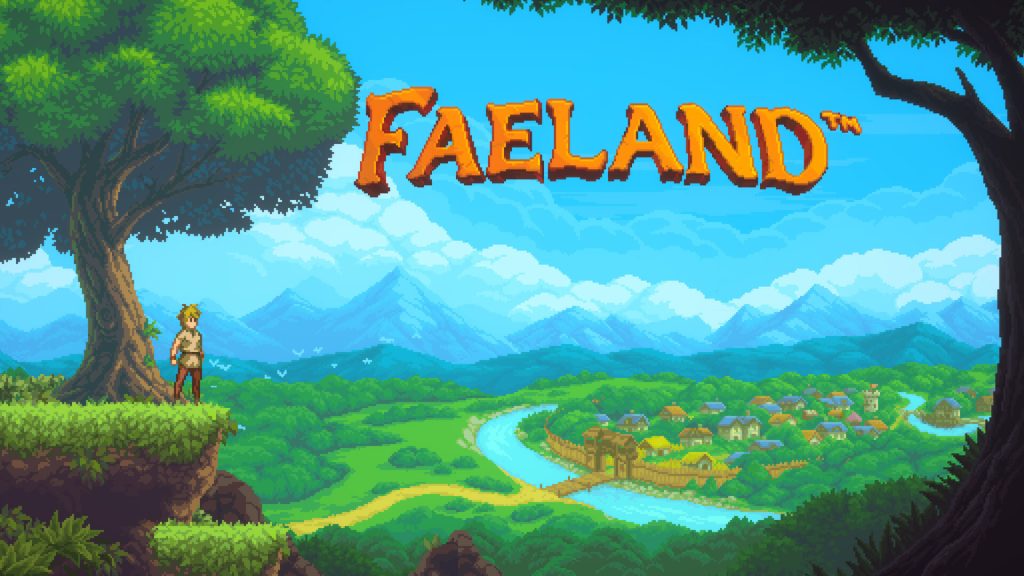 Faeland title card