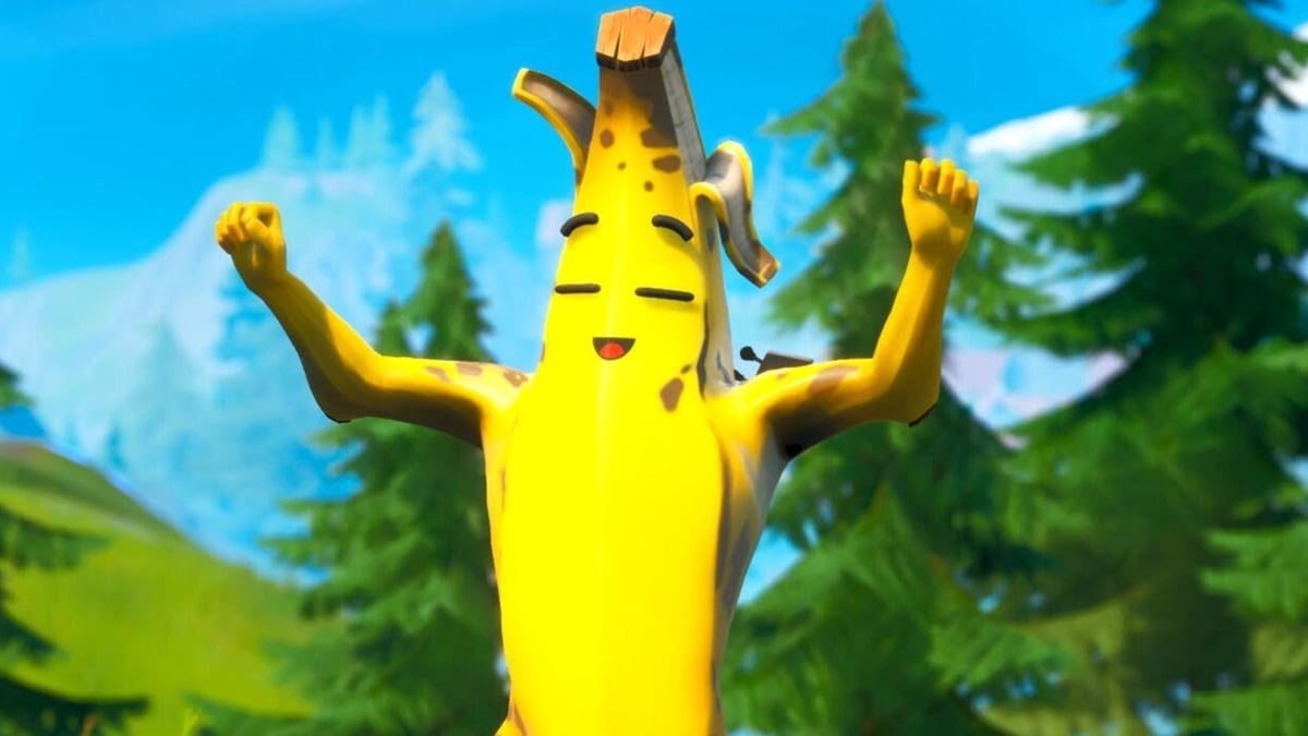 Happy character in Fortnite