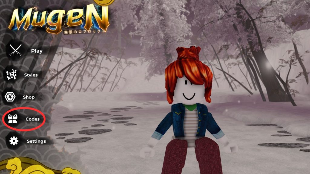 How to redeem Mugen codes roblox