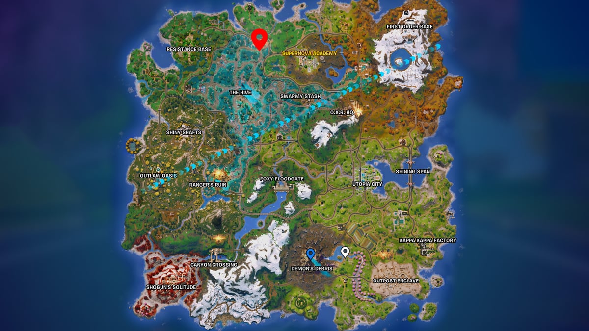 Best Landing Spots Fortnite