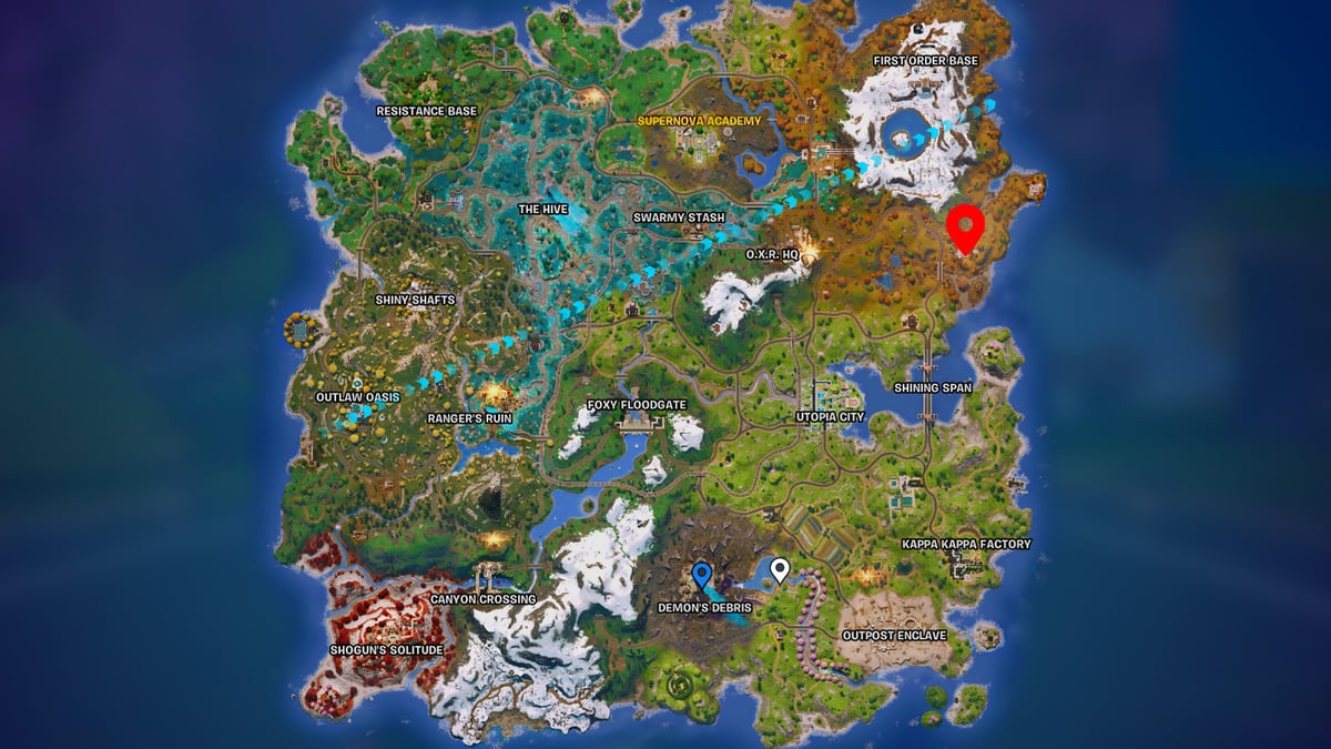 Best Landing Spots Fortnite