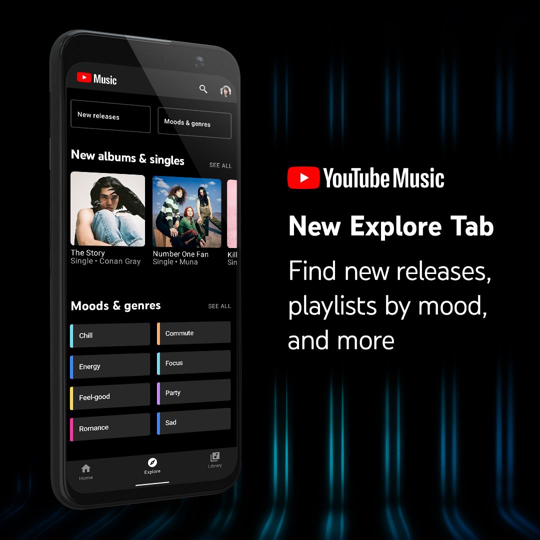 YouTube Music is rolling out an Explore tab to make discovering new music  even easier