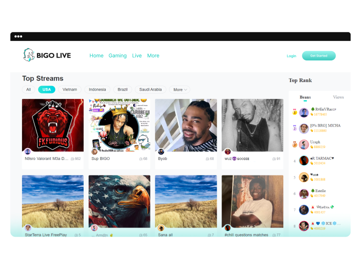 Launch a Bigo Live like Platform | Muvi Possibilities