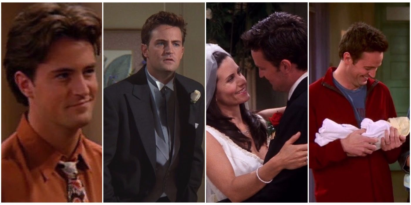 Friends: Chandler's Slow Transformation Over The Years (In Pictures)
