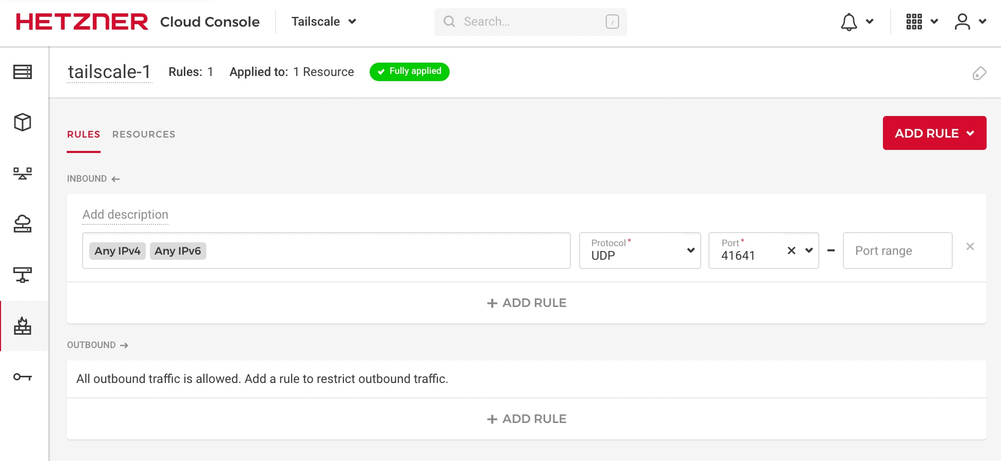 Access Hetzner Servers privately using Tailscale &middot; Tailscale Docs